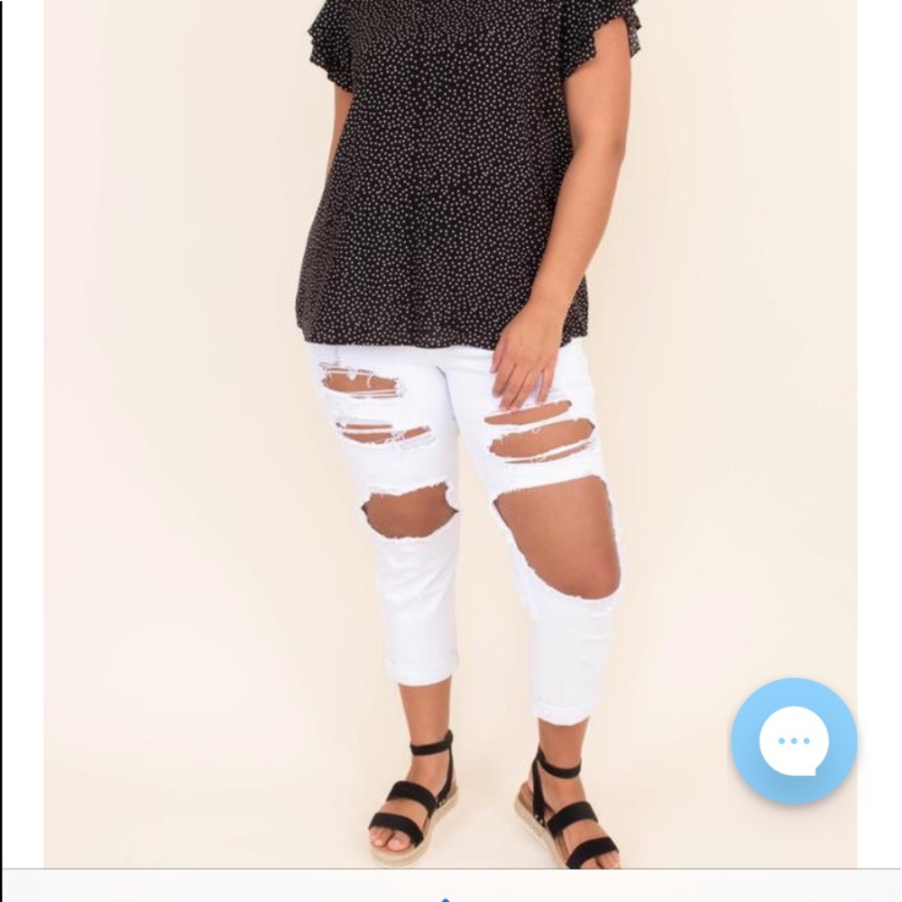 Special A         Distressed Skinny Jeans
